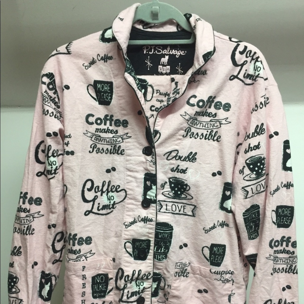 Worn once flannel PJs!